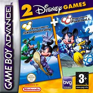 2 Disney Games - Disney Sports - Football + Disney Sports - Skateboarding
