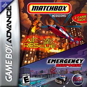 2 Game Pack! - Matchbox Missions - Emergency Response + Air, Land and Sea Rescue