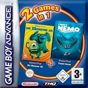 2 Games in 1 - Die Monster AG + Findet Nemo