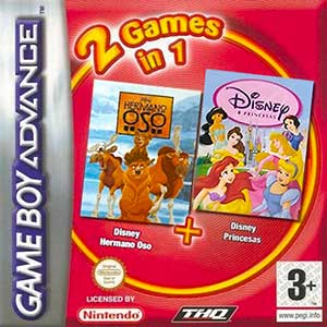 2 Games in 1 - Disney Princesas + Hermano Oso