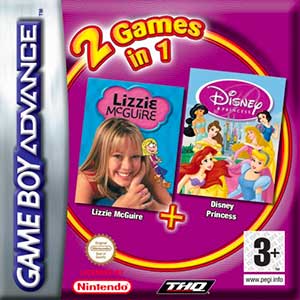 2 Games in 1 - Disney Princess + Lizzie McGuire