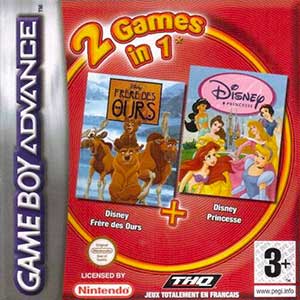 2 Games in 1 - Disney Princesse + Frere des Ours