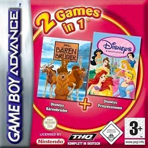 2 Games in 1 - Disneys Prinzessinnen + Baerenbrueder