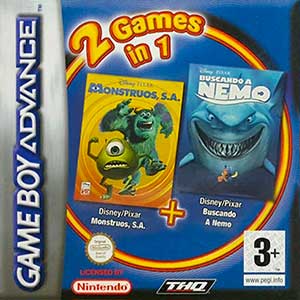 2 Games in 1 - Monstruos, S.A. + Buscando a Nemo