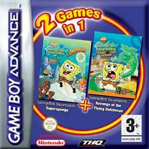 2 Games in 1 - SpongeBob SquarePants - Revenge of the Flying Dutchman + SpongeBob SquarePants - SuperSponge
