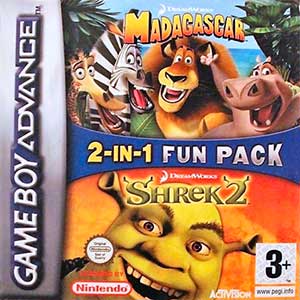 2-in-1 Fun Pack - Shrek 2 + Madagascar