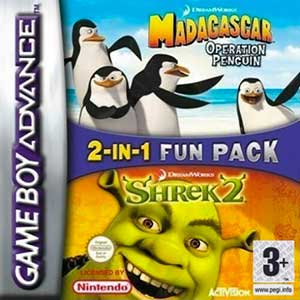 2-in-1 Fun Pack - Shrek 2 + Madagascar - Operation Penguin