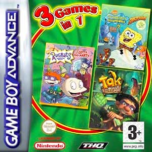 3 Games in 1 - Rugrats - I Gotta Go Party + SpongeBob SquarePants - SuperSponge + Tak and the Power of Juju
