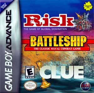 Three-in-One Pack - Risk + Battleship + Clue