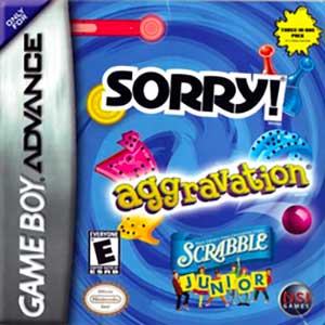 Three-in-One Pack - Sorry! + Aggravation + Scrabble Junior