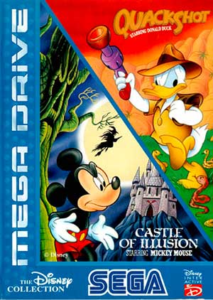 Disney Collection, The - QuackShot Starring Donald Duck + Castle of Illusion Starring Mickey Mouse