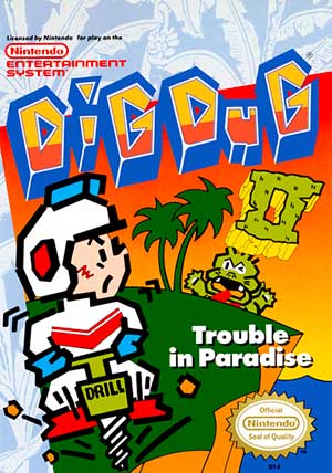 Dig Dug II - Trouble in Paradise