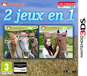 2in1 Horses 3D Vol.2 - Rivals in the Saddle and Jumping for the Team 3D