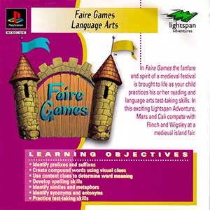Faire Games - Language Arts