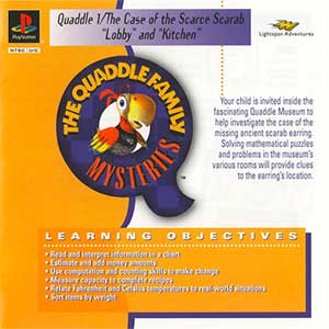 Quaddle Family Mysteries, The 1 - The Case of the Scarce Scarab - Lobby & Kitchen