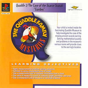 Quaddle Family Mysteries, The 2 - The Case of the Scarce Scarab - Garden