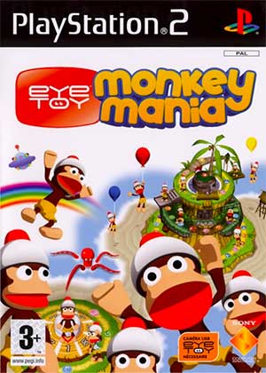 EyeToy - Saru EyeToy - Oosawagi! Ukkiuki Game Tenkomori!!