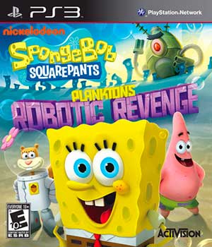 Nickelodeon Gubka Bob Kvadratnye Shtany - Plankton - Mest' robotov