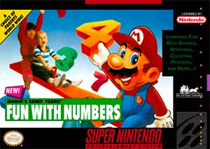 Mario's Early Years - Fun with Numbers