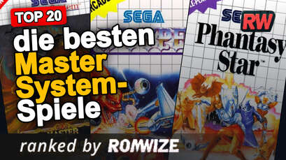 Top 20 die besten Master System-Spiele