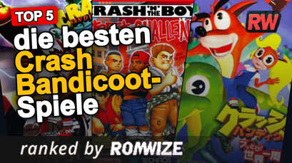 Top 5 die besten Crash Bandicoot-Spiele