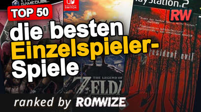 Top 50 die besten Einzelspieler-Spiele