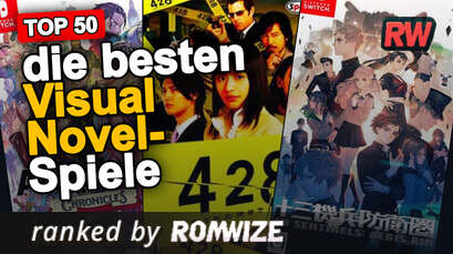 Top 50 die besten Visual Novel-Spiele