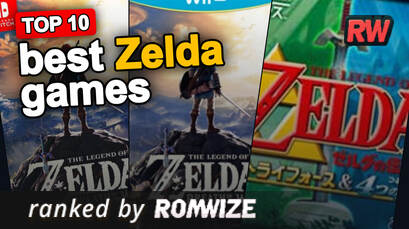 Top 10 best Zelda games