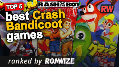 Top 5 best Crash Bandicoot games