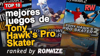 Top 10 mejores juegos de Tony Hawk's Pro Skater