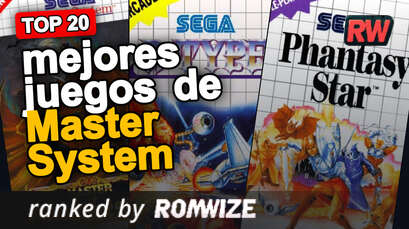 Top 20 mejores juegos de Master System