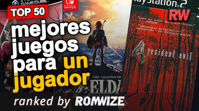 Top 50 mejores juegos para un jugador