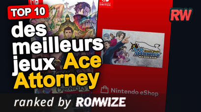 Top 10 des meilleurs jeux Ace Attorney