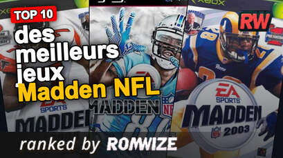 Top 10 des meilleurs jeux Madden NFL