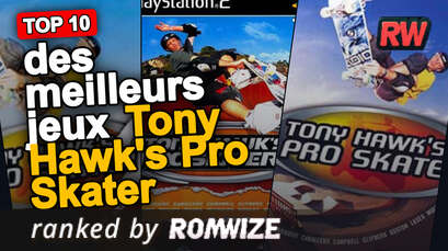 Top 10 des meilleurs jeux Tony Hawk's Pro Skater