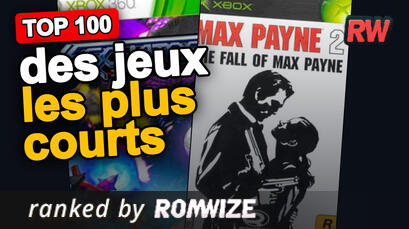 Top 100 des jeux les plus courts