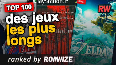 Top 100 des jeux les plus longs