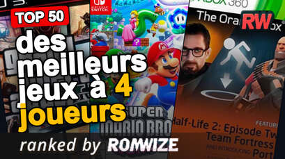 Top 50 des meilleurs jeux à 4 joueurs