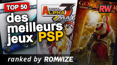 Top 50 des meilleurs jeux PSP