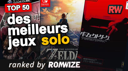 Top 50 des meilleurs jeux solo