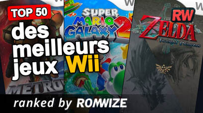 Top 50 des meilleurs jeux Wii