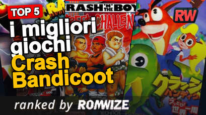 Top 5 i migliori giochi Crash Bandicoot